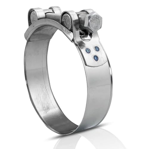 fratrisPRO | 4 Stück | V2A Edelstahl W4 Gelenkbolzen 48-51 MM | Industrie Schelle Spannbackenschellen Bolzenschellen Gelenkbolzenschelle Spannbackenschellen Auspuffschelle fratrisPRO | 4 Stück | V2A Edelstahl W4 Gelenkbolzen 48-51 MM | Industrie Schelle Spannbackenschellen Bolzenschellen Gelenkbolzenschelle Spannbackenschellen Auspuffschelle von fratrisPRO