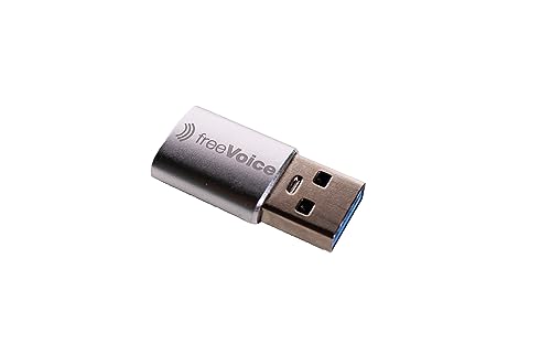 freeVoice Connect 101 USB Adapter (USB-C-> USB-A) von freeVoice