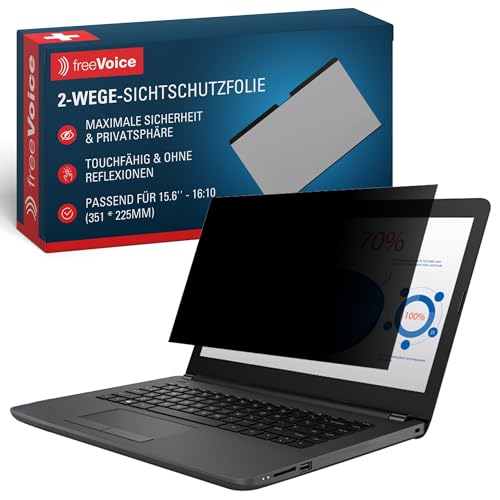freeVoice für Sichtschutzfolie 15.6'' - 16:10 Laptops I Magnetischer Blickschutzfilter mit einfacher Anbringung I 2-Wege-Blickschutzfolie für Monitor I Touchfähige Laptop-Folie ohne Reflexion freeVoice für Sichtschutzfolie 15.6'' - 16:10 Laptops I Magnetischer Blickschutzfilter mit einfacher Anbringung I 2-Wege-Blickschutzfolie für Monitor I Touchfähige Laptop-Folie ohne Reflexion von freeVoice