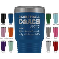 Lustiger Basketball Coach Geburtstagsgeschenk Für Damen Und Herren, Bedeutung Wertschätzung Geschenk, Trainer Tumbler Aus Team von freedomlook