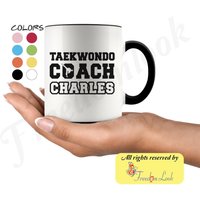 Personalisiert Taekwondo Coach Geburtstagsgeschenk Tasse Für Männer Und Frauen, Bedeutung Wertschätzung Geschenk, Personalisierte Aus Team von freedomlook