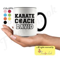 Personalisierter Karate Coach Geburtstagsgeschenk Tasse Für Männer Und Frauen, Bedeutung Wertschätzung Geschenk, Personalisierte Aus Team von freedomlook
