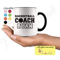 Personalisierter Racquetball Coach Geburtstagsgeschenk Tasse Für Frauen Und Männer, Bedeutung Wertschätzung Geschenk, Kaffeetasse Aus Team von freedomlook