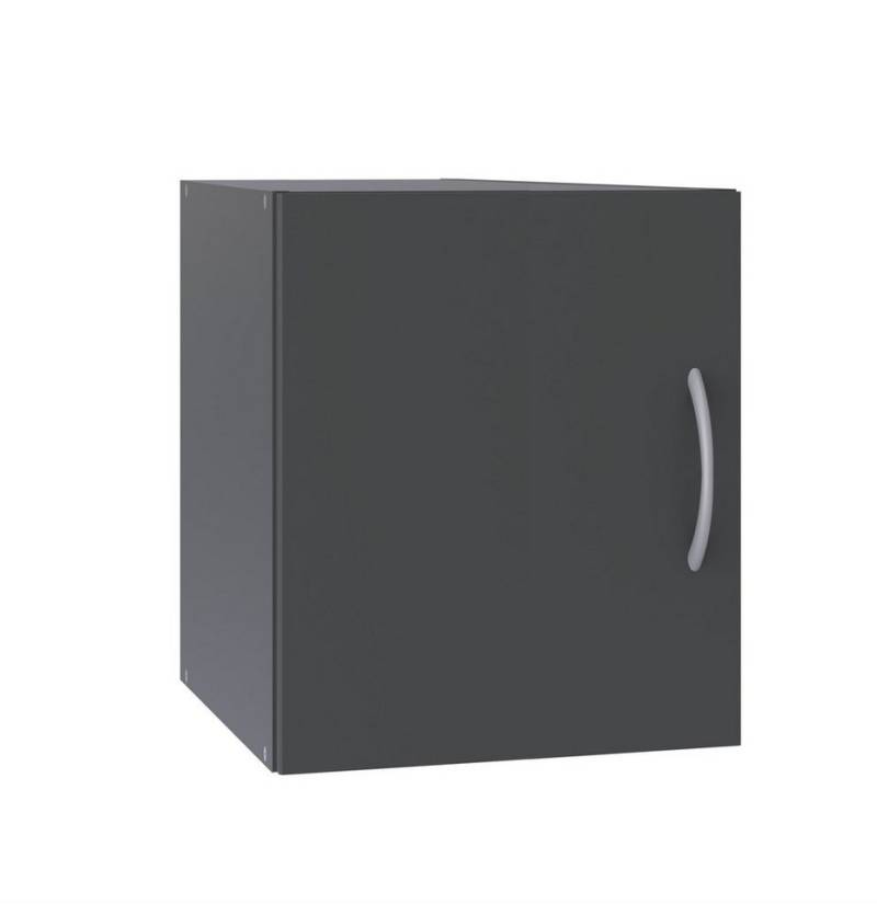 freiraum Aufsatzschrank Multiraumkonzept in Graphit mit einer Tür. Abmessungen (BxHxT) 45x40x40 cm von freiraum