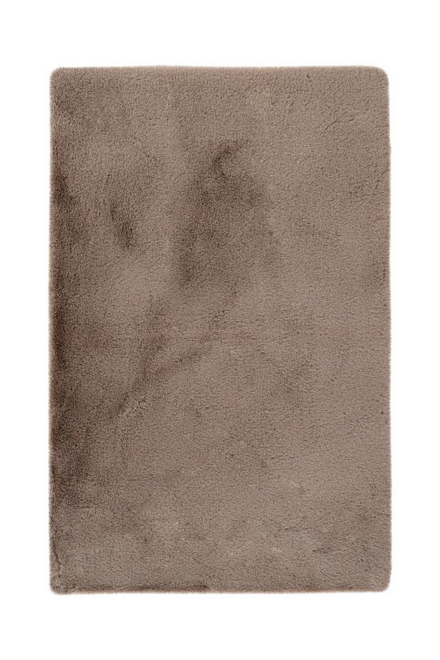 freiraum Badematte Rabbit Light, 100% Polyester, in Dunkelbeige, 100% Polyester - 100x65cm (LxB) von freiraum