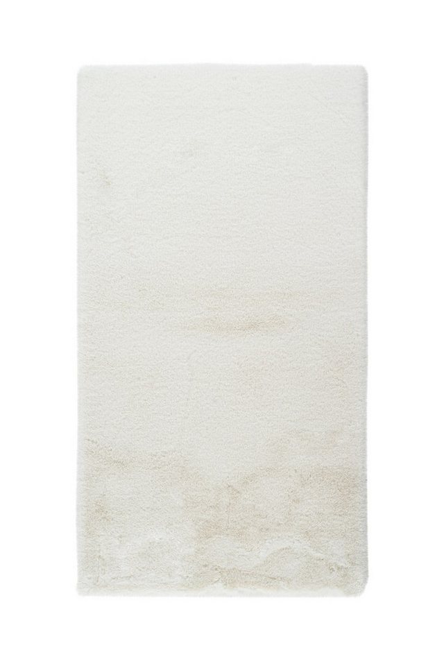 freiraum Badematte Rabbit Light, 100% Polyester, in Weiß, 100% Polyester - 90x50cm (LxB) von freiraum