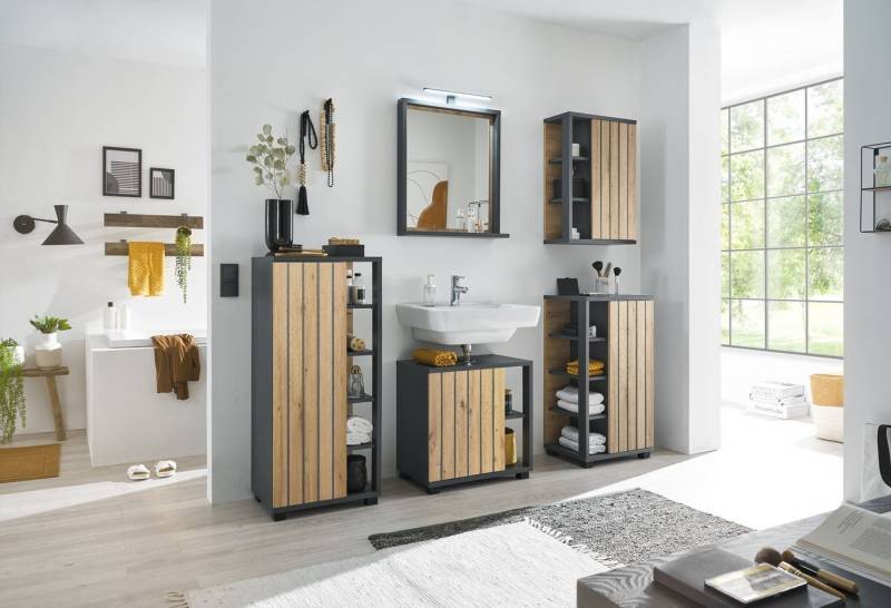 freiraum Badezimmer-Set Nizza, 156 x 190 x 30 cm (B/H/T) von freiraum