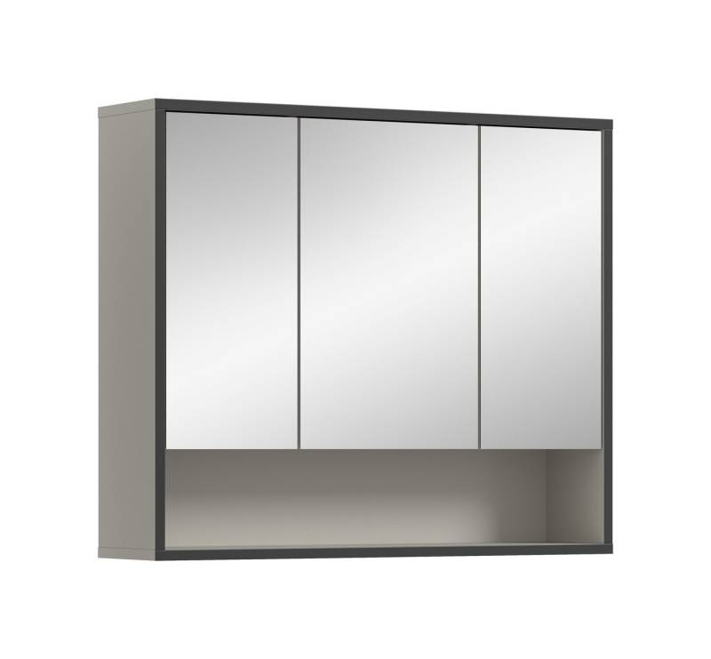 freiraum Badezimmerspiegelschrank Bagno in kaschmir Dekor - 80x68x19cm (BxHxT) von freiraum