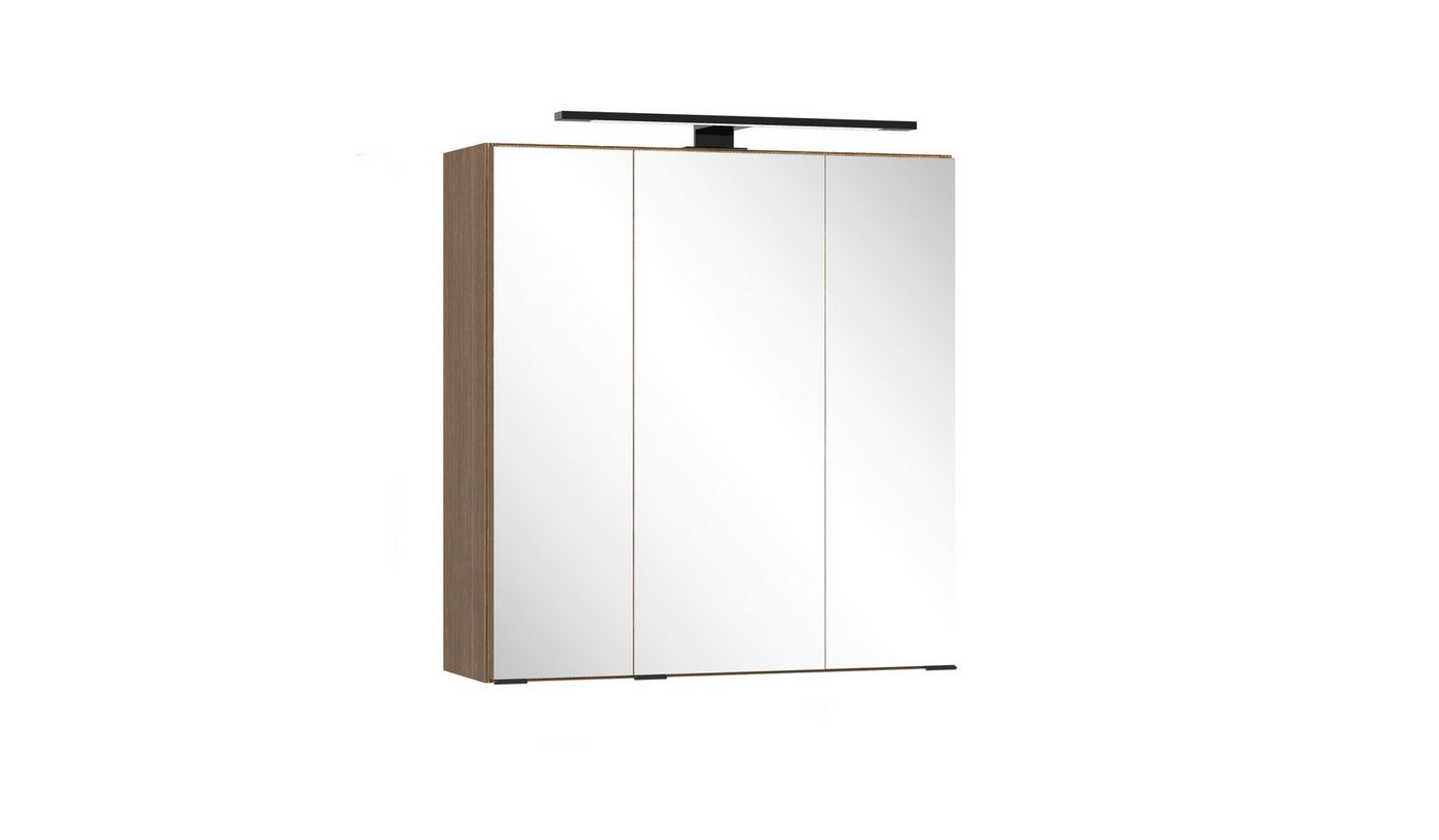 freiraum Badezimmerspiegelschrank Lille Canello-Eiche Dekor - 60x64x20cm (BxHxT) von freiraum