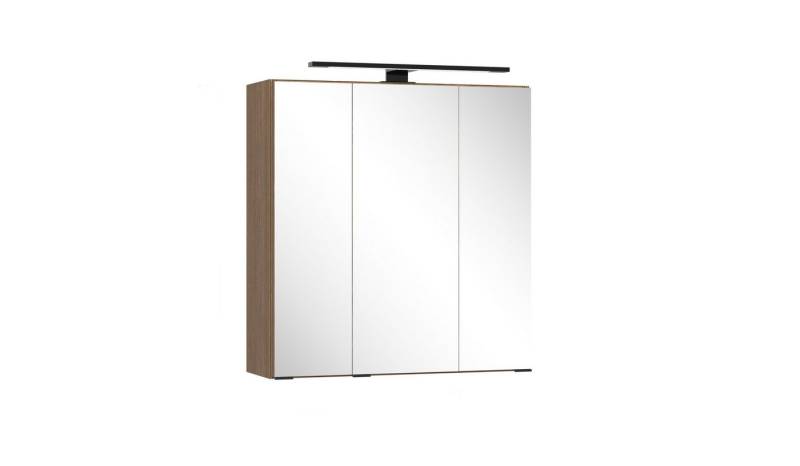 freiraum Badezimmerspiegelschrank Lille Canello-Eiche Dekor - 60x64x20cm (BxHxT) von freiraum
