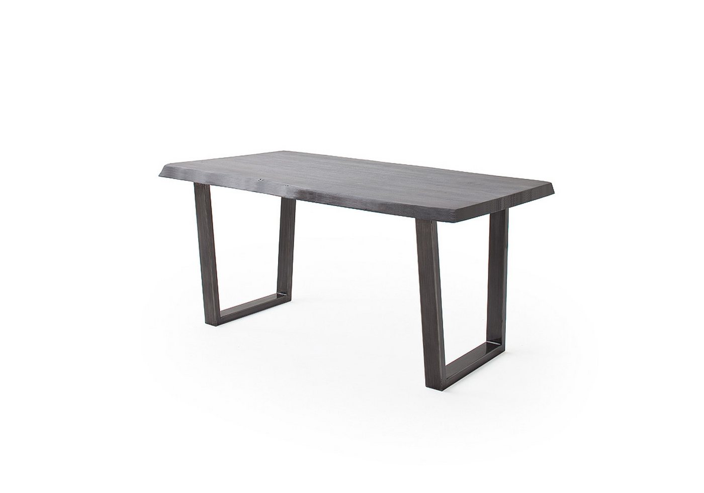 freiraum Baumkantentisch Calabria, in Akazie grau / antik - 240x79,5x100 (BxHxT) von freiraum