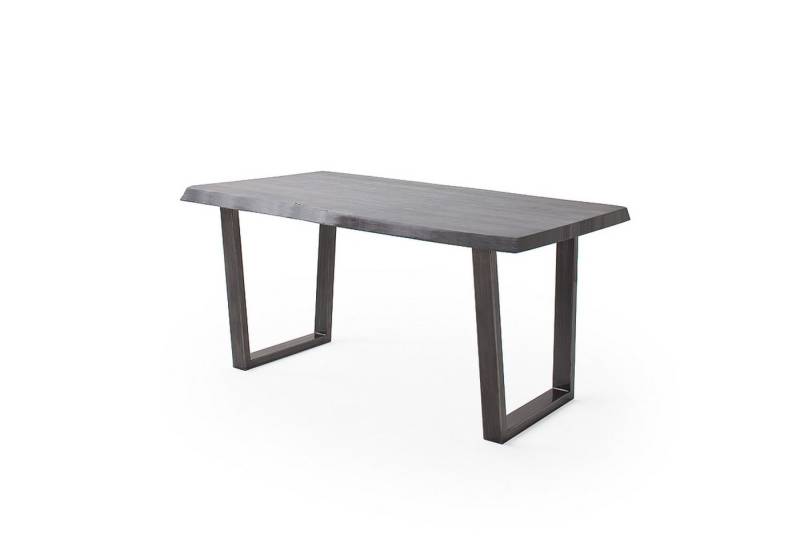 freiraum Baumkantentisch Calabria, in Akazie grau / antik - 240x79,5x100 (BxHxT) von freiraum