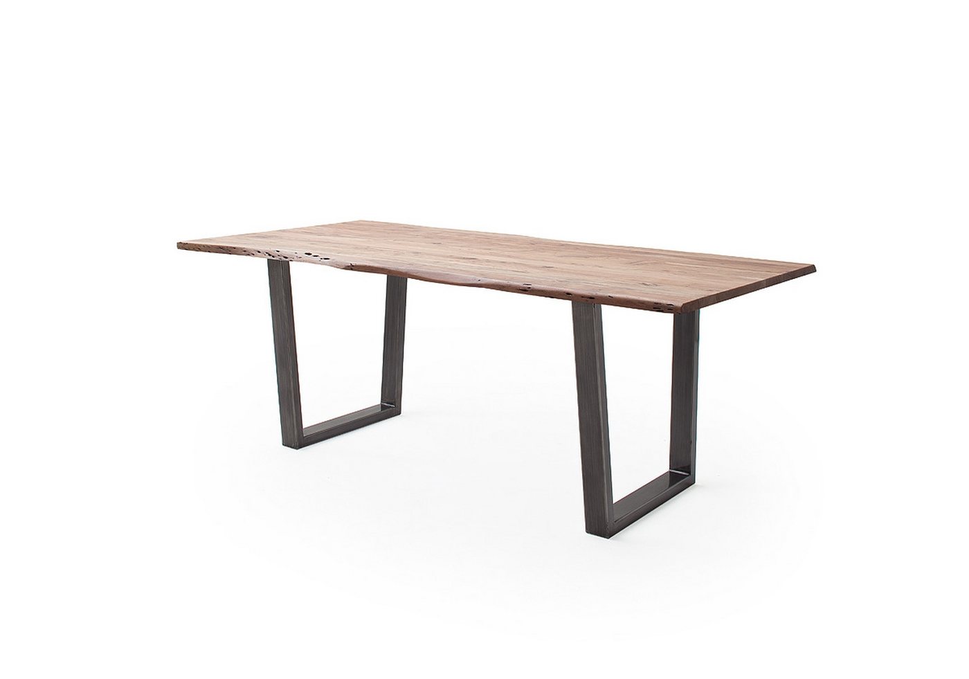 freiraum Baumkantentisch Calabria, in Akazie natur / antik - 160x76,5x90 (BxHxT) von freiraum