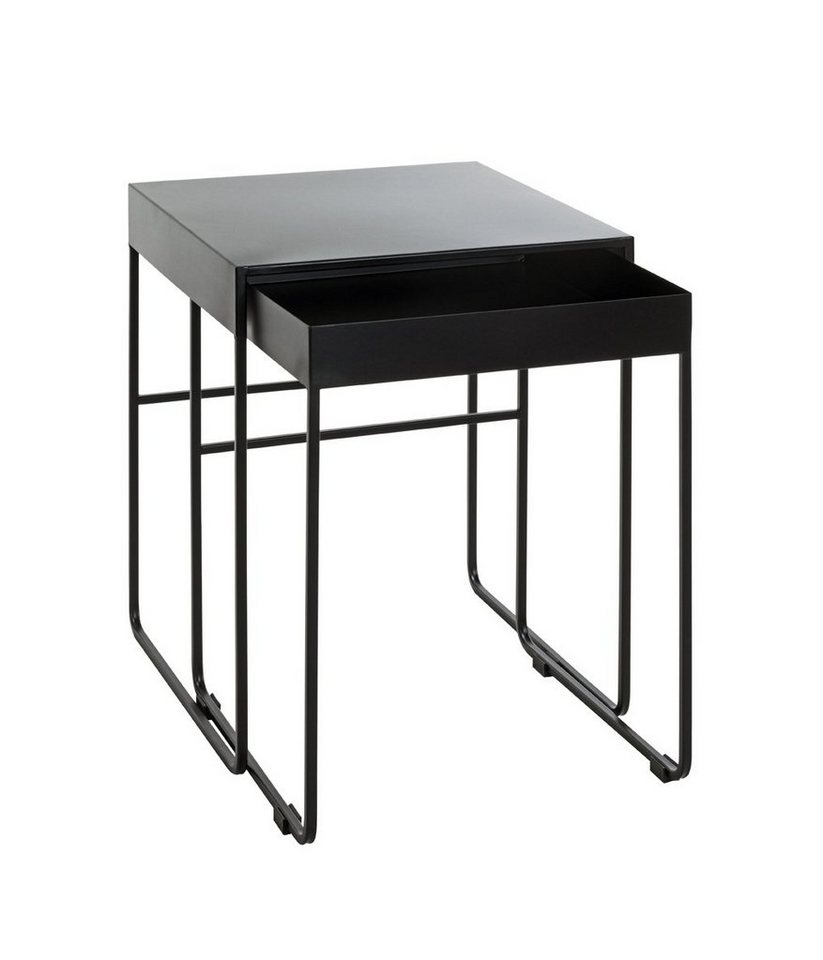 freiraum Beistelltisch 25515, in schwarz, Metall - 39x51x39cm (BxHxT) von freiraum