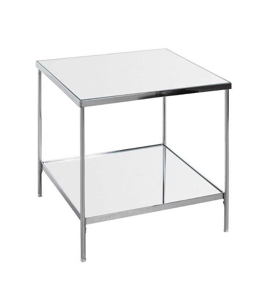 freiraum Beistelltisch 54257, in chrom, Metall, Spiegel 5 mm - 45x46x45cm (BxHxT) von freiraum