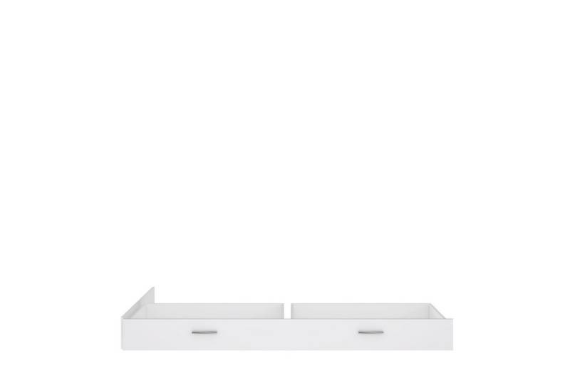 freiraum Bettschubkasten SNOW, in weiß - 199,8x19x68cm (BxHxT) von freiraum