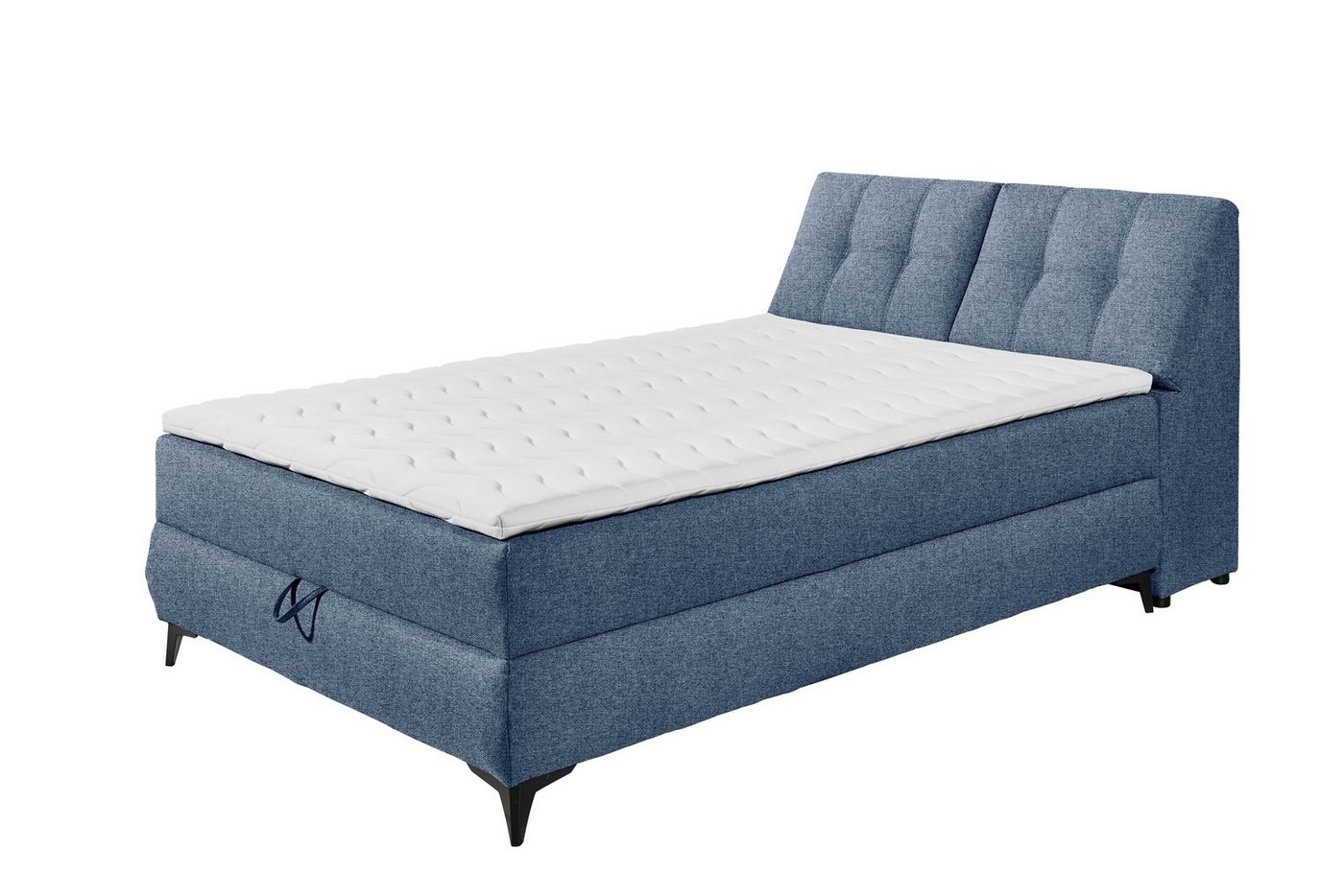 freiraum Boxbett ATLANTIS 6, 140x200 cm Liegefläche, Bezug in blue - 145x102x240cm (BxHxT) von freiraum