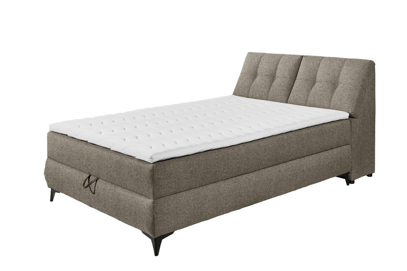 freiraum Boxbett ATLANTIS 6, 140x200 cm Liegefläche, Bezug in espresso - 145x102x240cm (BxHxT) von freiraum