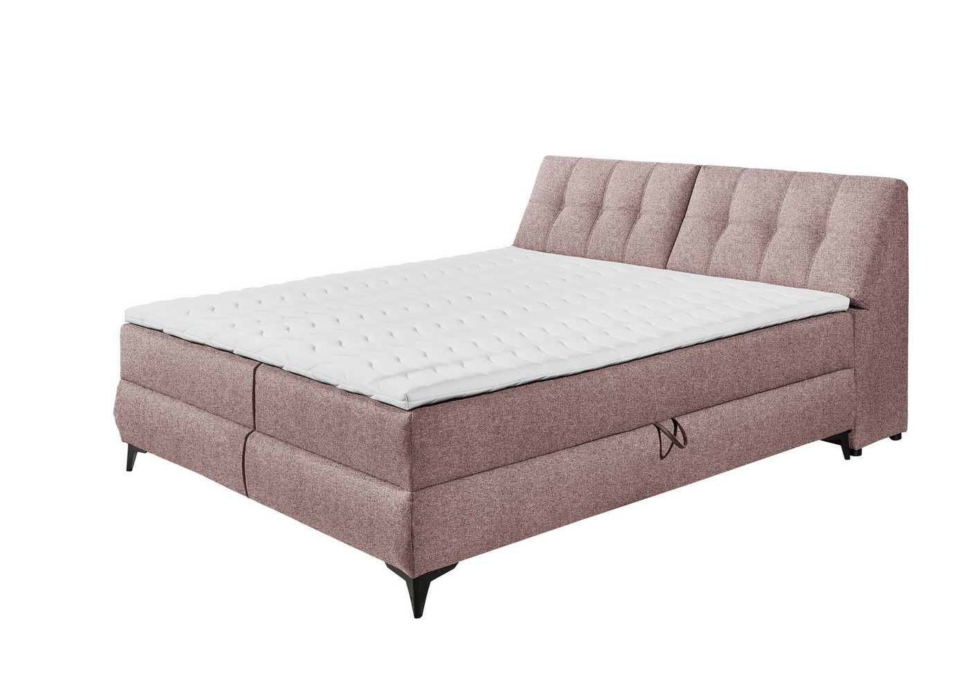 freiraum Boxbett ATLANTIS 6, Liegefläche 180x200 cm, Bezug in flamingo - 185x102x240cm (BxHxT) von freiraum