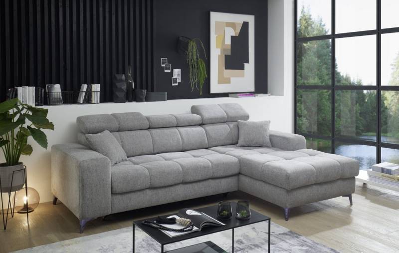 freiraum Ecksofa SYDNEY RecBK, taupe" - 268x105x172 (BxHxT)" von freiraum