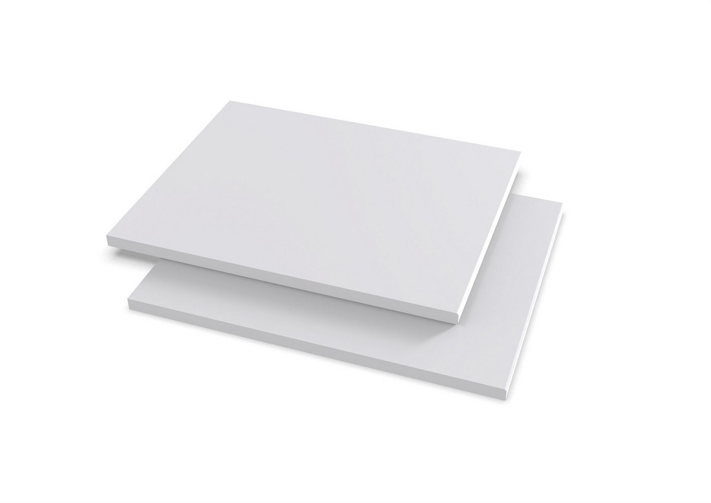 freiraum Einlegeboden Fehmarn (2er-Set), (2er-Set) in Weiß - 40x2x49cm (BxHxT) von freiraum
