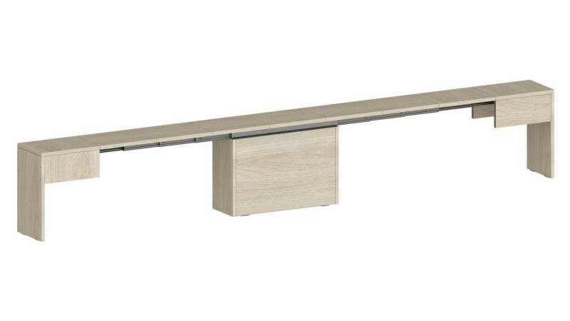 freiraum Essbank Pachino (2er-Set), (2er-Set) in Ulme - 66/290x45x25cm (BxHxT) von freiraum