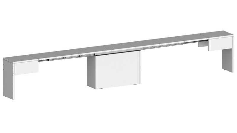 freiraum Essbank Pachino (2er-Set), (2er-Set) in Weiß Hg. - 66/290x45x25cm (BxHxT) von freiraum