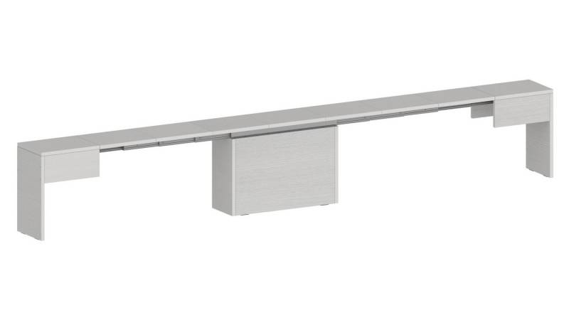 freiraum Essbank Pachino (2er-Set), (2er-Set) in Weißlärche - 66/290x45x25cm (BxHxT) von freiraum