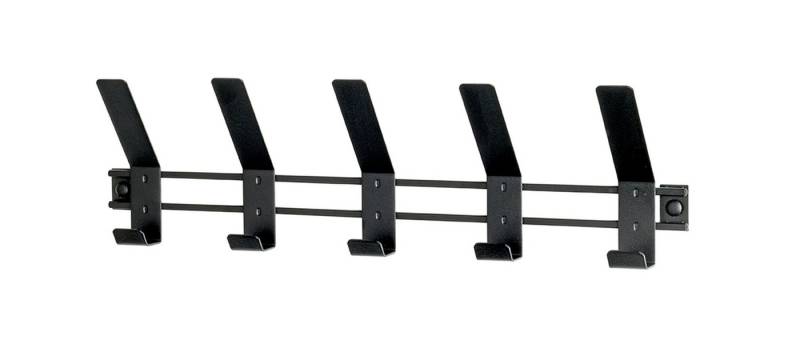 freiraum Garderobenleiste 54534, in schwarz, Metall - 52x14x6cm (BxHxT) von freiraum