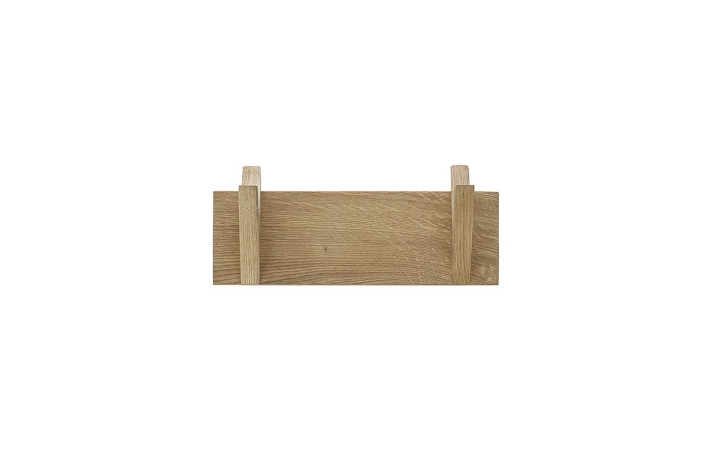 freiraum Garderobenpaneel BANTRY, in holzfarben, Eiche massiv geölt - 30x13x12cm (BxHxT) von freiraum