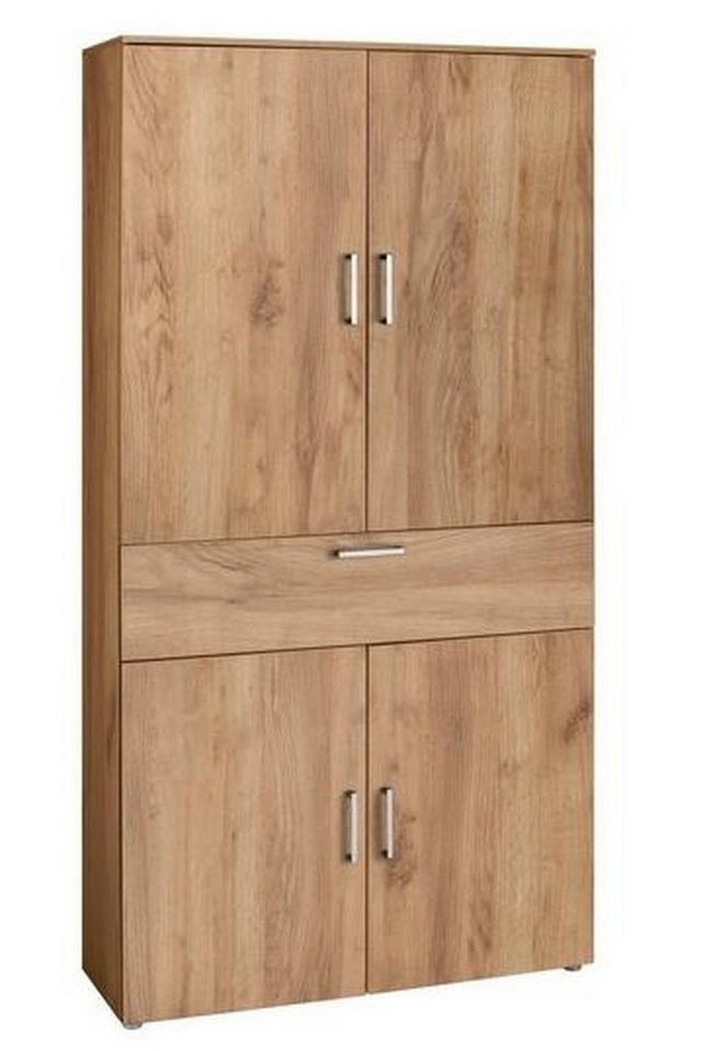 freiraum Garderobenschrank 8872-79 in Wotaneiche - 100x195x32 (BxHxT) von freiraum