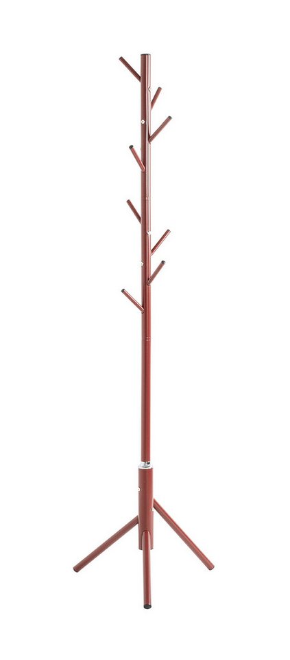 freiraum Garderobenständer 52426, in rot, Metall - 173x48cm (HxD) von freiraum