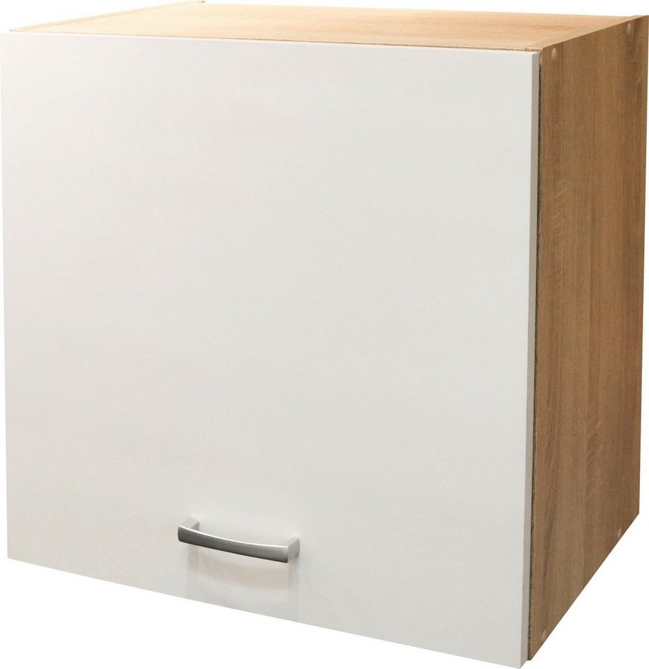 freiraum Hängeschrank Ailina in Sonoma-Eiche / wei, Holzwerkstoff - 50x50x31cm (BxHxT) von freiraum