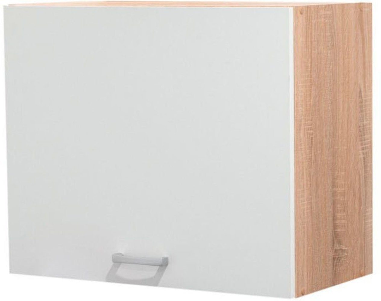 freiraum Hängeschrank Ailina in Sonoma-Eiche / wei, Holzwerkstoff - 60x50x31cm (BxHxT) von freiraum