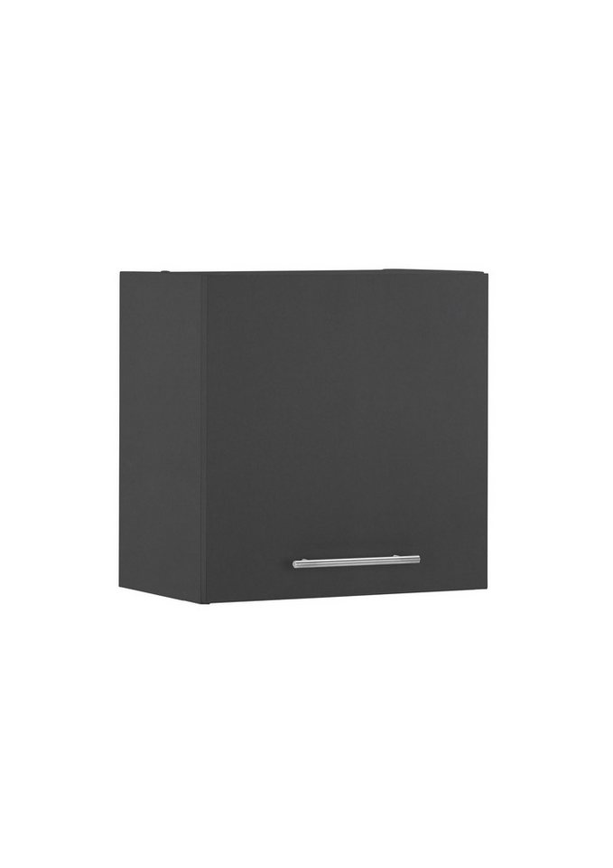 freiraum Hängeschrank LAUNDREEZY in Anthrazit, Holzwerkstoff - 50x50x31cm (BxHxT) von freiraum