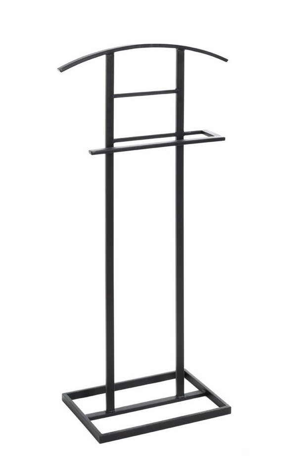 freiraum Herrendiener 23592, in schwarz, Metall - 45x101x26cm (BxHxT) von freiraum