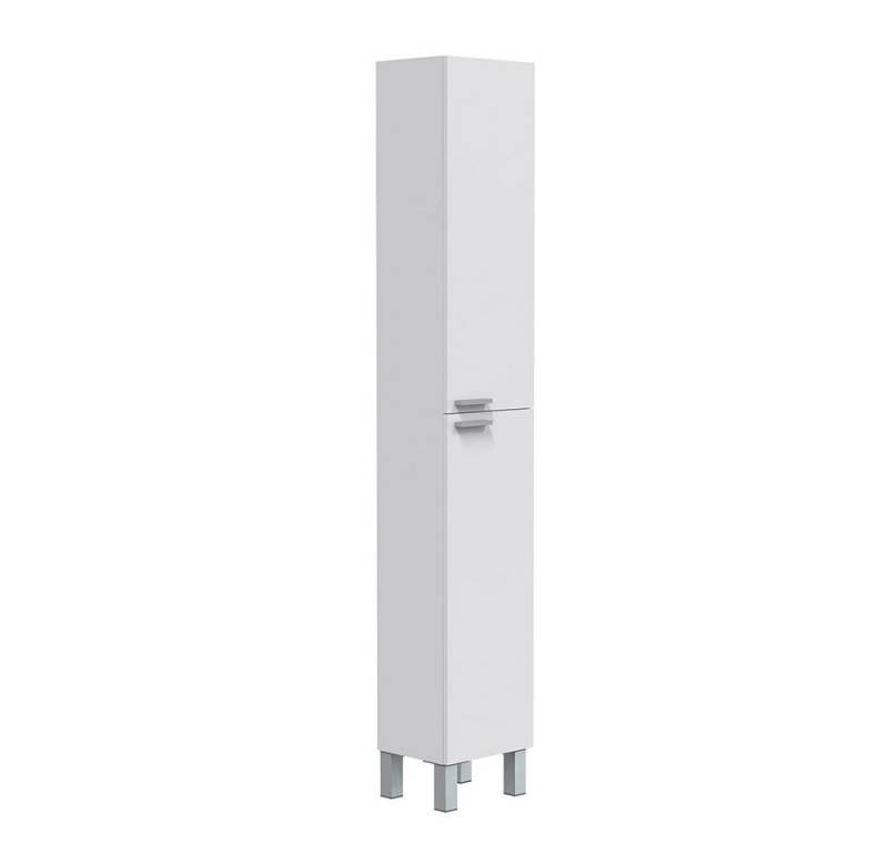 freiraum Hochschrank KONCEPT in weiß glänzend - 30x182x25 (BxHxT) von freiraum