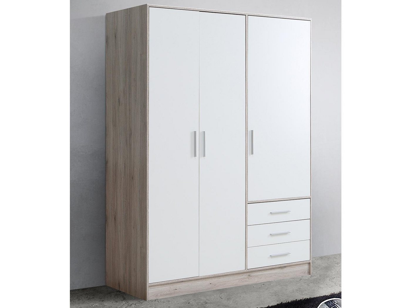 freiraum Kleiderschrank Babbette 144.6 x 200 x 60 cm (B/H/T) von freiraum