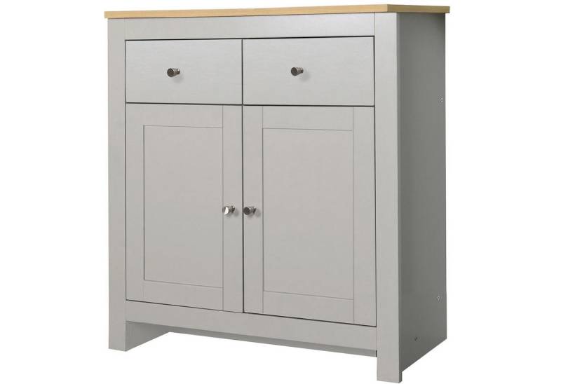 freiraum Kommode Helmer, in Natur - 79x81x35cm (BxHxT) von freiraum