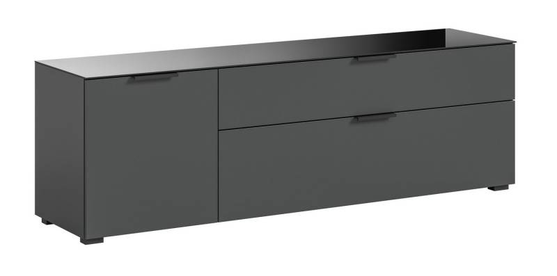 freiraum Kommode Ray, in Anthrazit, Spannplatte/Spannplatte - 160x51x40cm (BxHxT) von freiraum