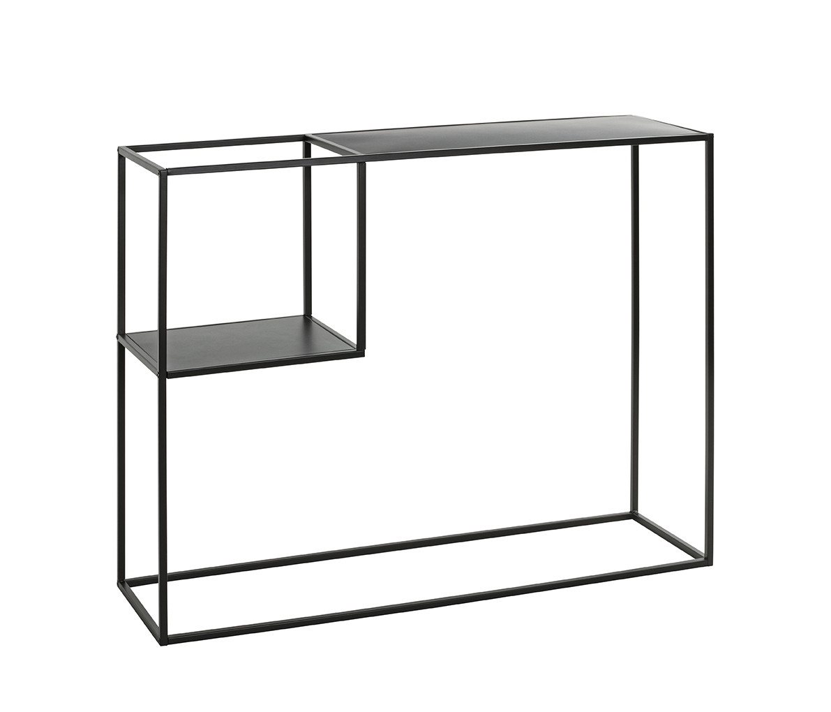 freiraum Konsole 47518, in schwarz, Metall - 100x80x30cm (BxHxT) von freiraum