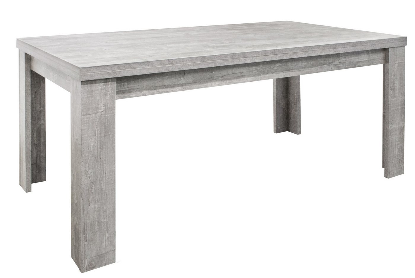 freiraum Kulissentisch Monzi (ausziehbar), (ausziehbar) in beton - 140x78x90cm (BxHxT) von freiraum