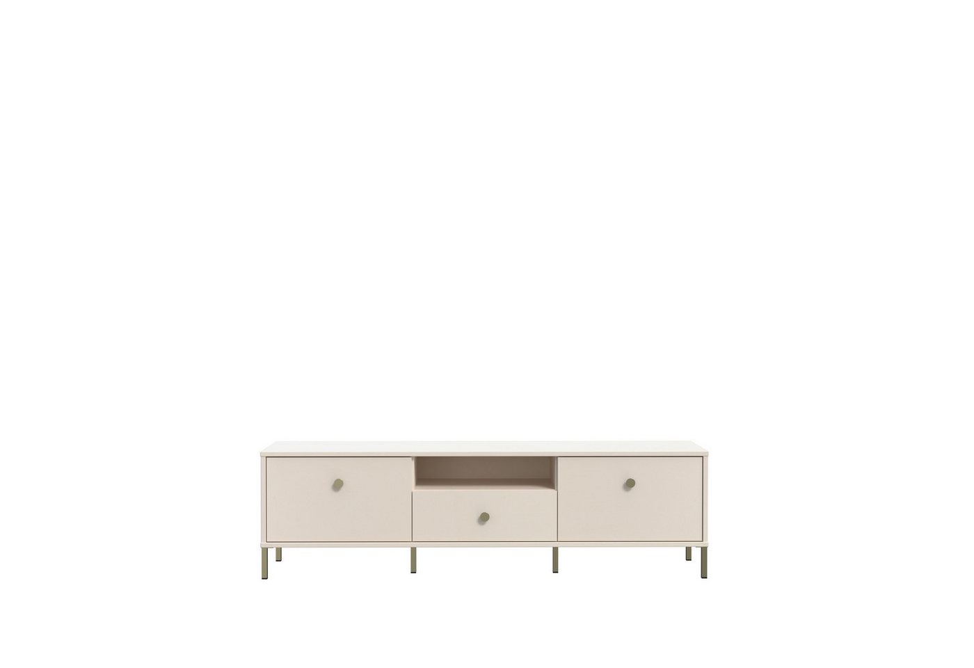 freiraum Lowboard SALVATRICE, 2 Türen, 1 Schub, 1 Fach, in sand - 168,4x48x41,5cm (B/H/T) von freiraum