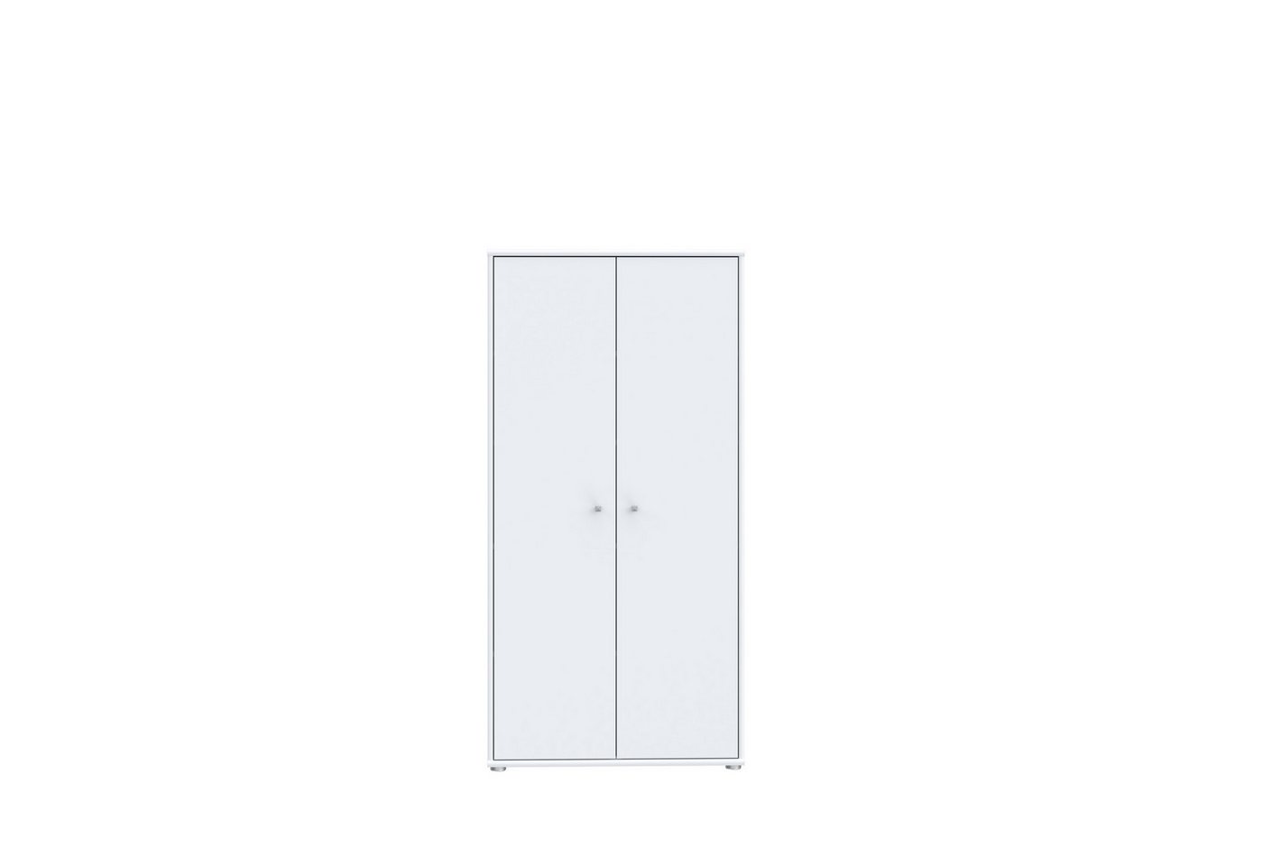freiraum Mehrzweckschrank TEMPRA2 2 Türen, 4 Böden, weiss - 73,7x149,5x34,8cm (B/H/T) von freiraum