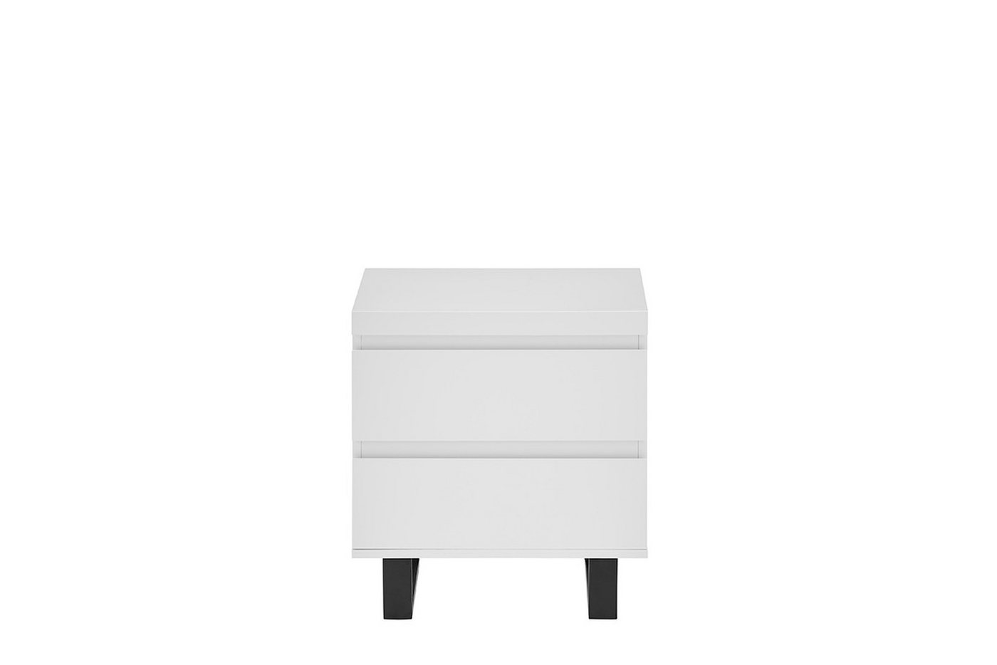 freiraum Nachtkonsole AUSTIN, in modern white, HWP - 51x54x40cm (BxHxT) von freiraum