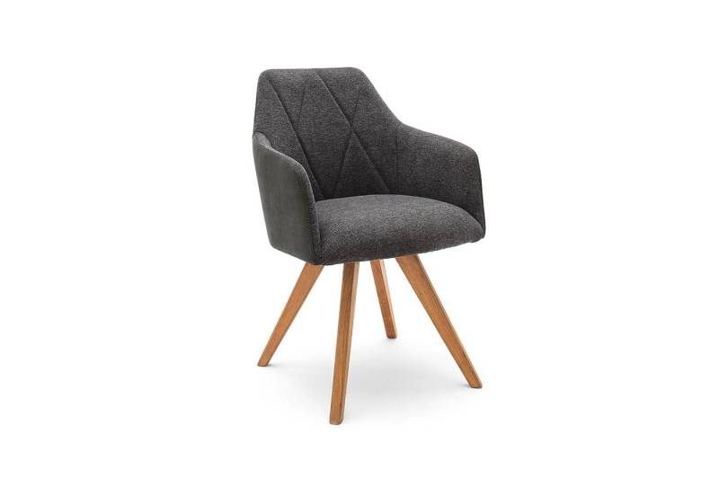 freiraum Polsterstuhl REDDING, in anthrazit - 57x85x62 (BxHxT) von freiraum