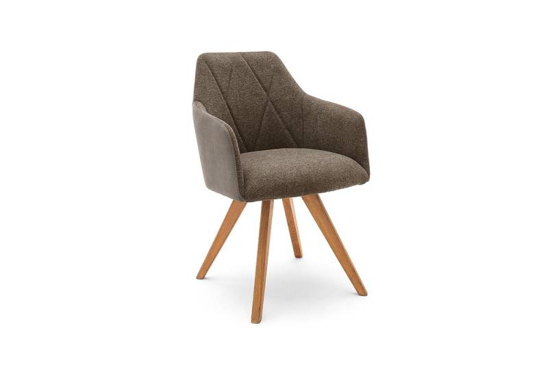 freiraum Polsterstuhl REDDING, in cappuccino - 57x85x62 (BxHxT) von freiraum