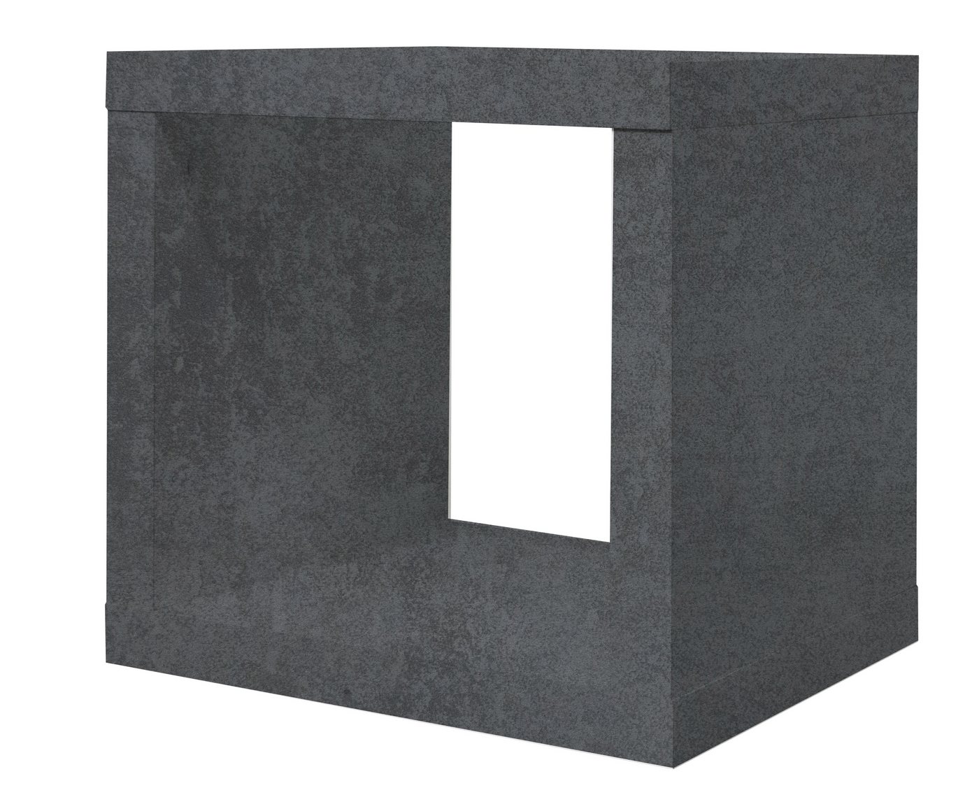 freiraum Regalwürfel Mix, in graphit Dekor - 26x26x22cm (BxHxT) von freiraum