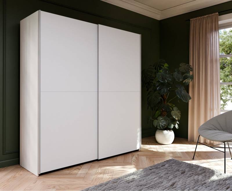 freiraum Schiebetürenschrank Schach&matt in Weiss - 170,3x190,5x61,2cm (BxHxT) von freiraum