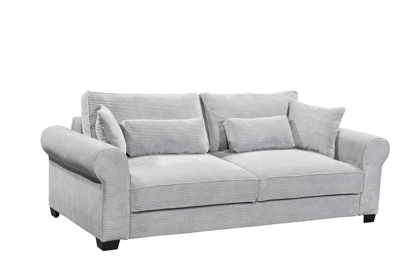 freiraum Schlafsofa ANGELINA LUX.3DL, Liegefläche 198x165cm, dove - 250x95x125 (BxHxT) von freiraum